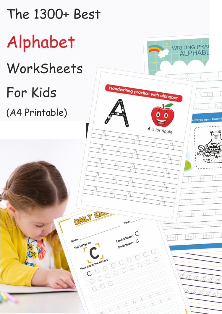 Alphabet 1300 Worksheets