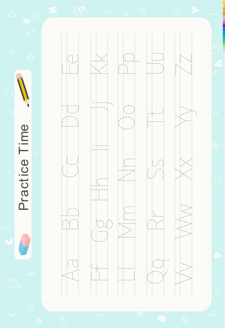 Alphabet 1300 Worksheets