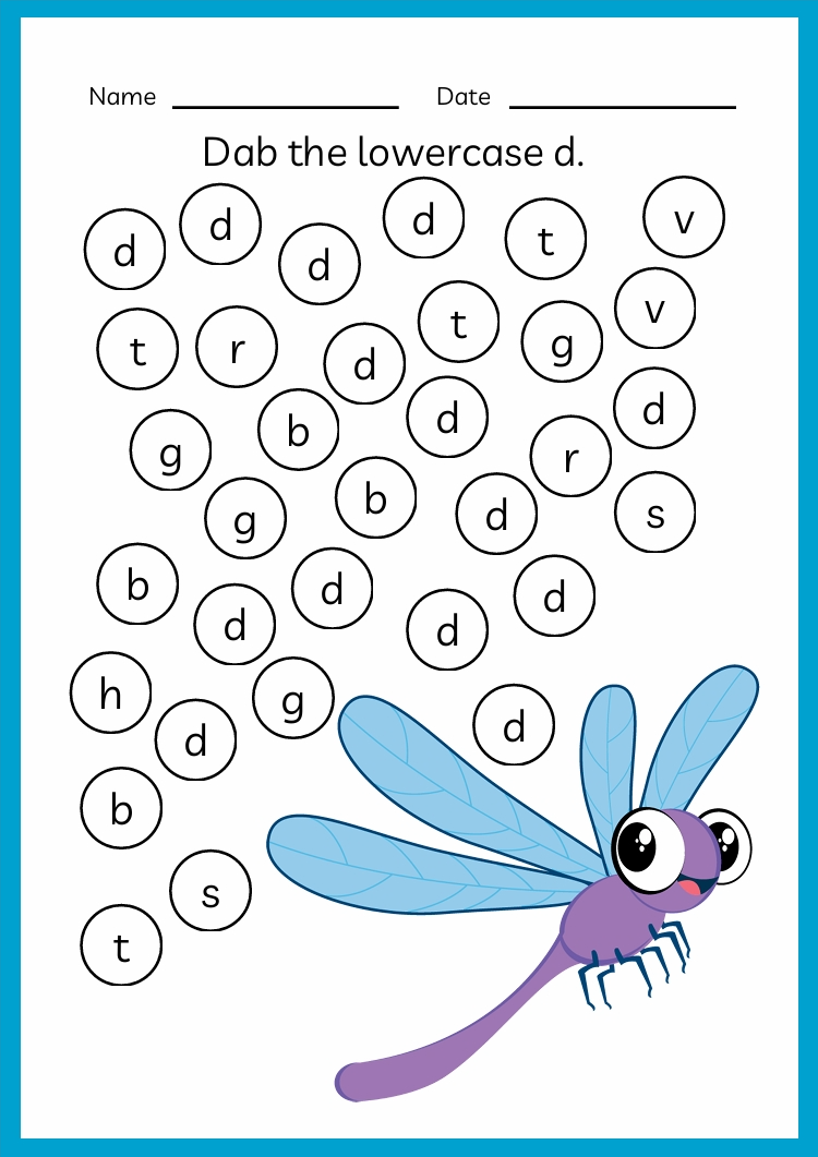 Alphabets Preschool Worksheet