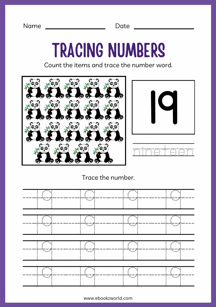 Math Preschool worksheets