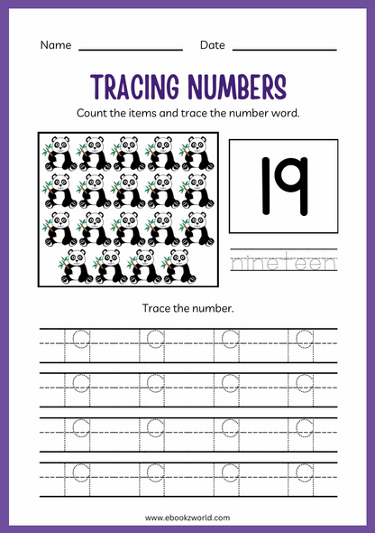 Math Preschool worksheets
