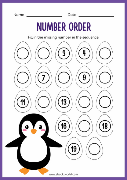 Math Preschool worksheets