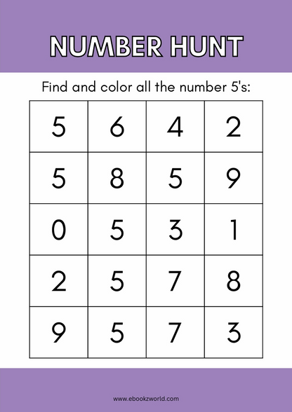 Math Preschool worksheets