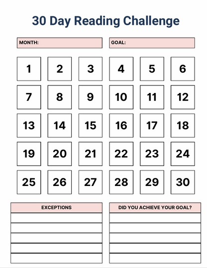 Kids Reading Journal