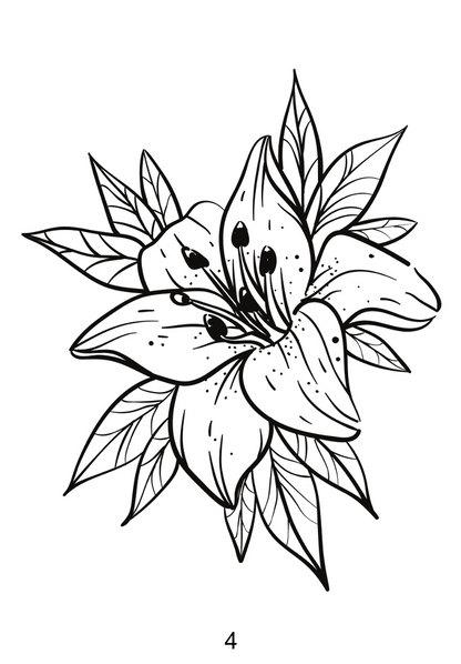 Flora & Fauna Coloring