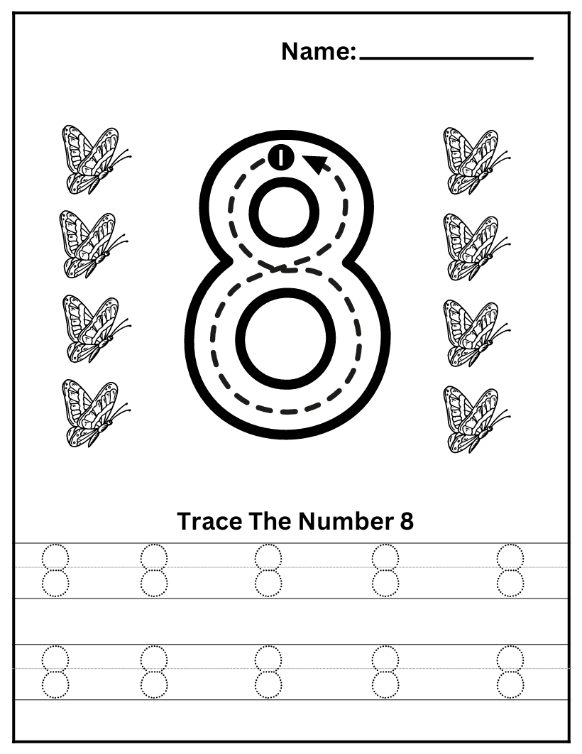 Number Tracing 03