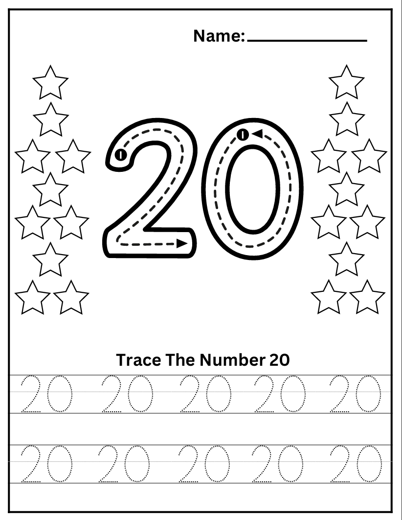 Number Tracing 03