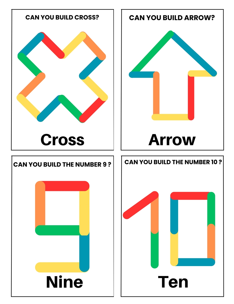 Popsicle Sticks Activity Game