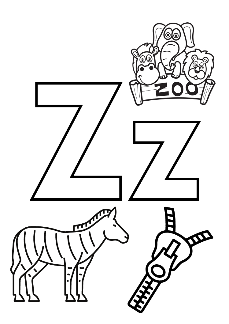 Alphabet Coloring Book 2