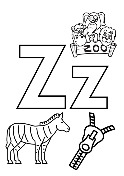 Alphabet Coloring Book 2
