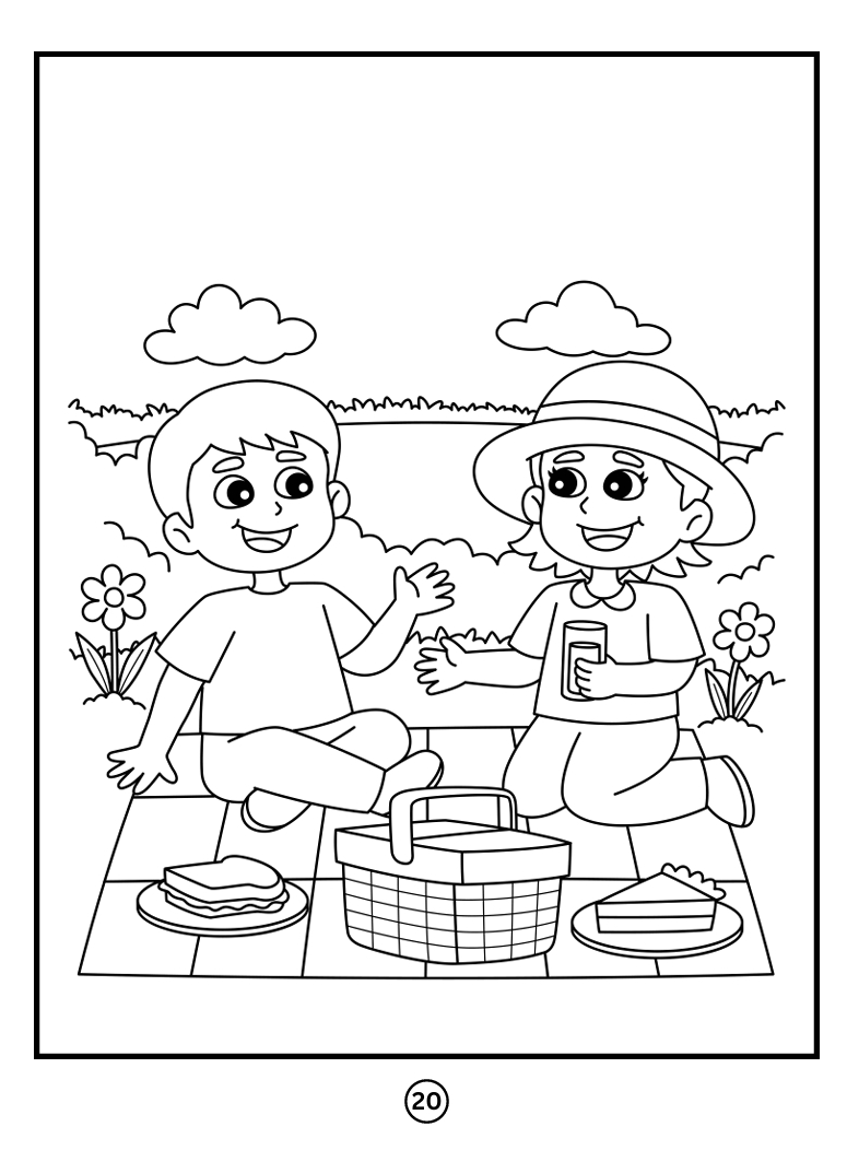 Coloring Book for Kids - Around