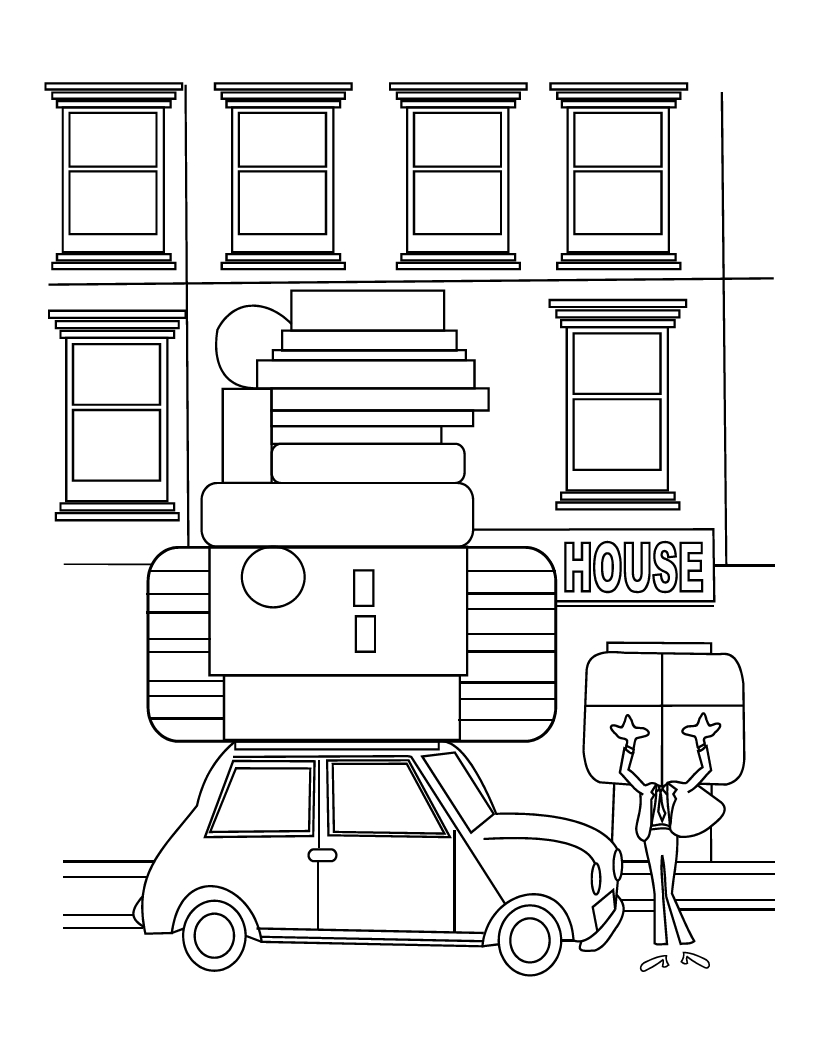 Mr Bean Coloring Book