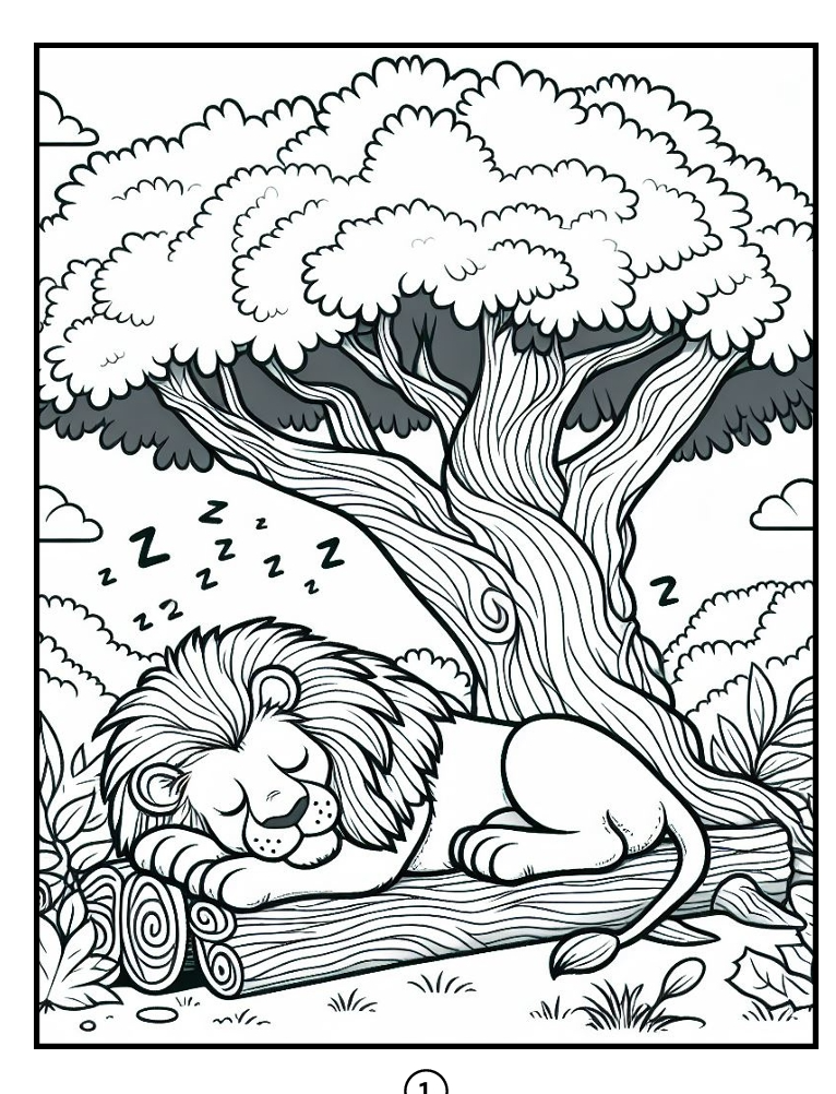 Coloring Book for Kids - Animal