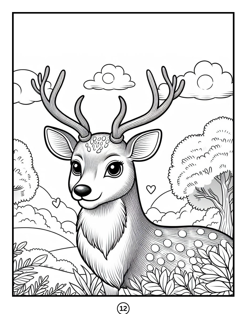 Coloring Book for Kids - Animal