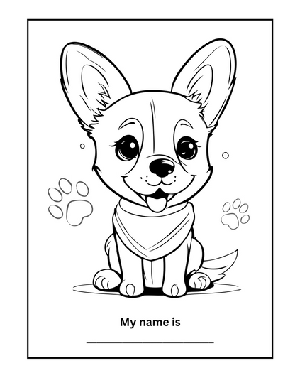 Cute Animals Coloring books