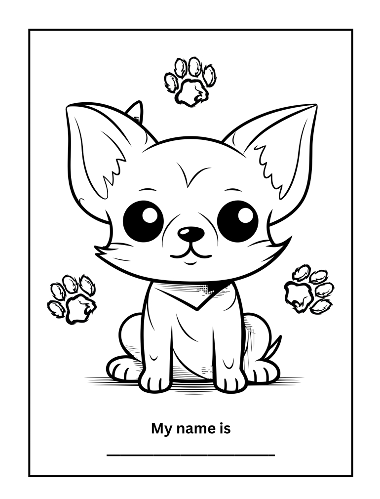 Cute Animals Coloring books