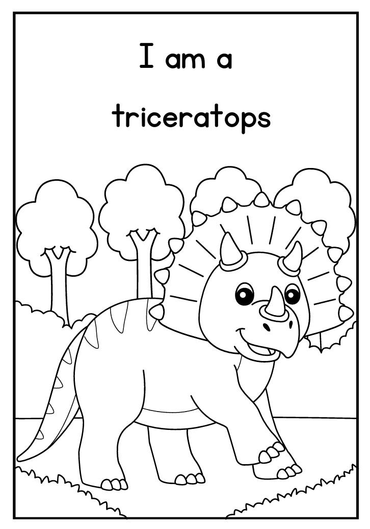 Dinosaurs Coloring Book