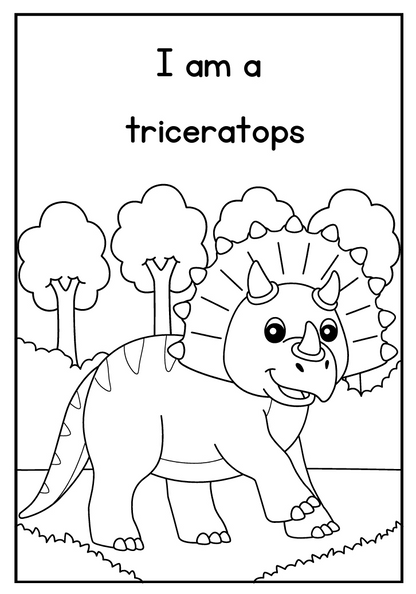 Dinosaurs Coloring Book
