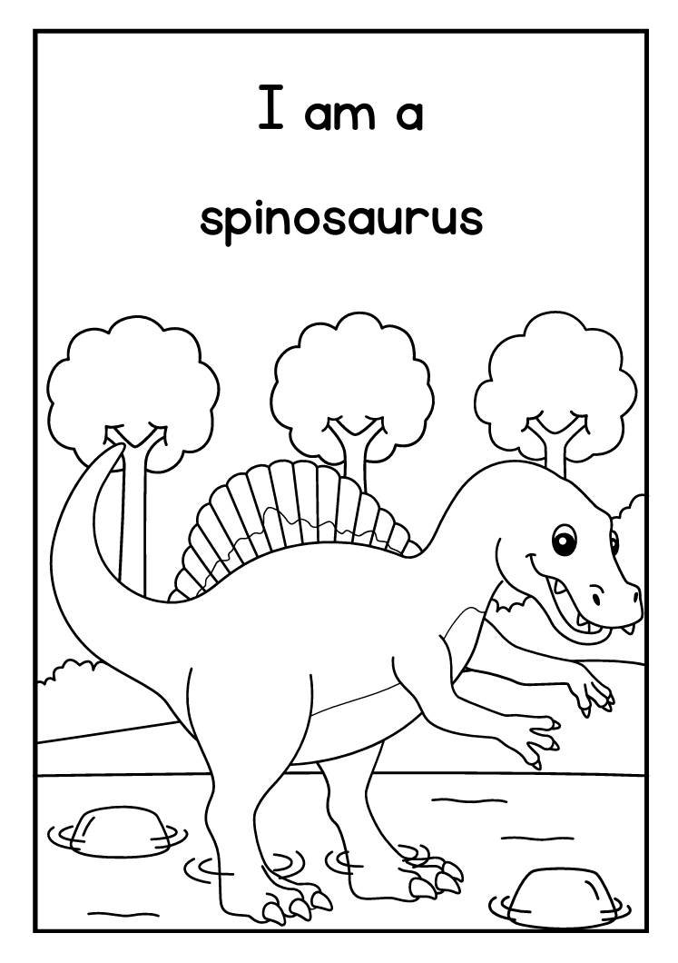 Dinosaurs Coloring Book