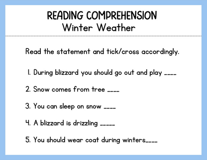 Reading Comprehension