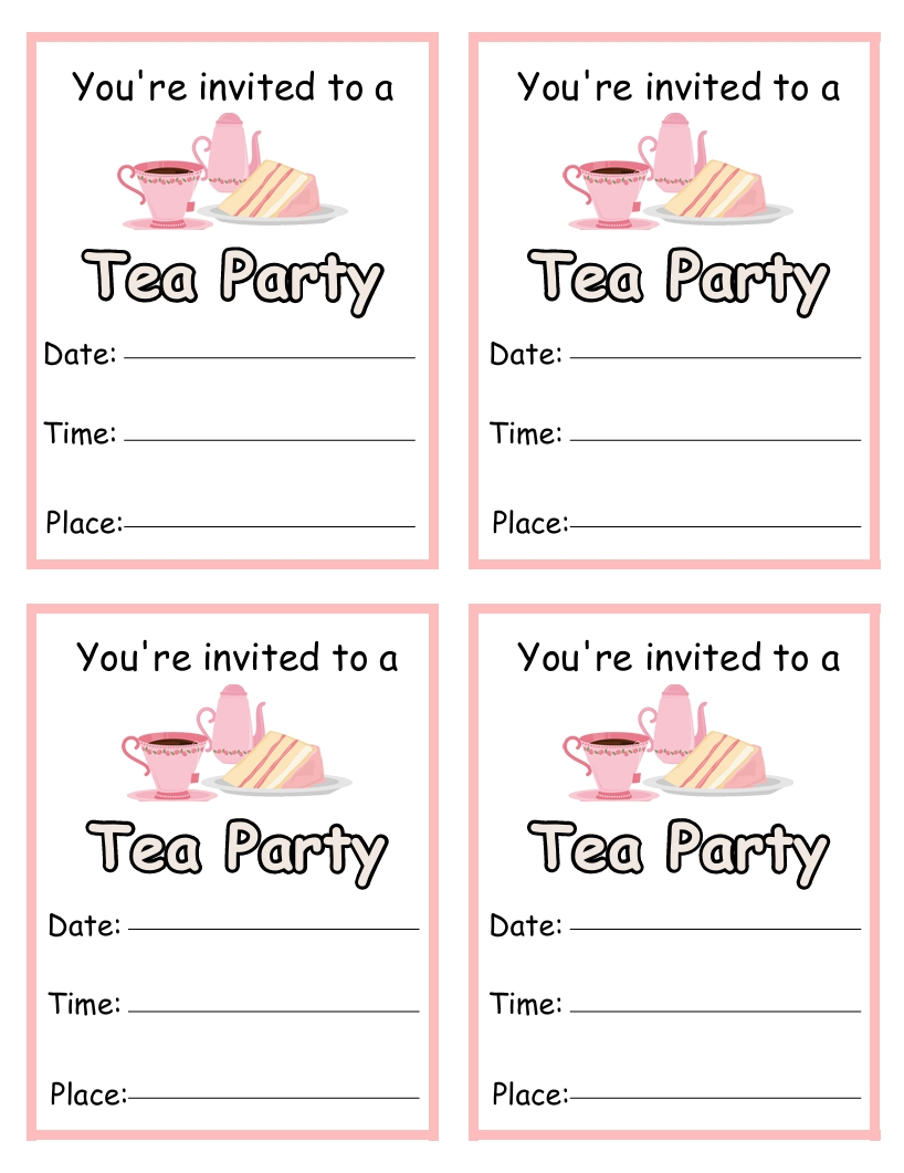 TEA PARTY