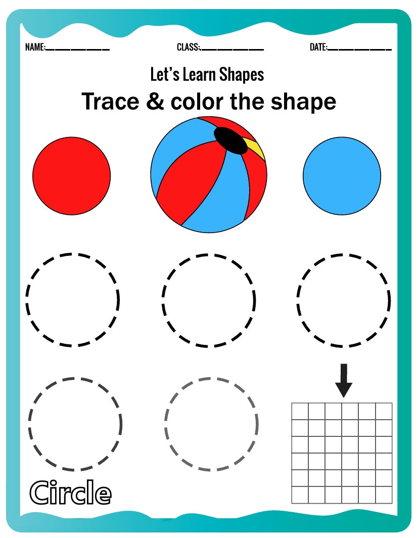 Shapes Activity book