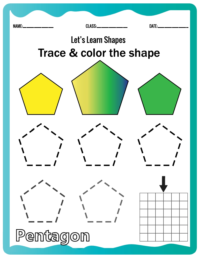 Shapes Activity book