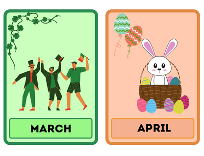 Months of the Year  Flashcards