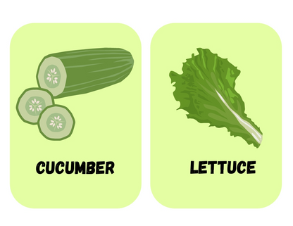 Vegetables Flashcards