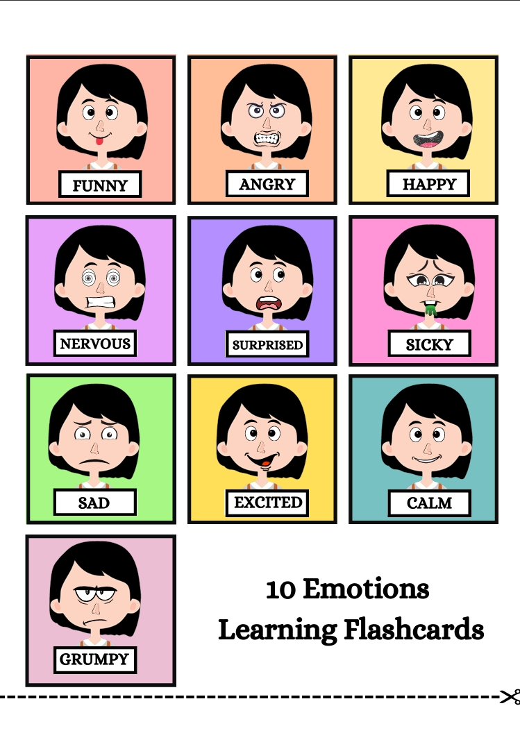 Emotions Activity FOR  girls