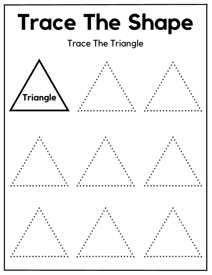 TRACE THE SHAPE