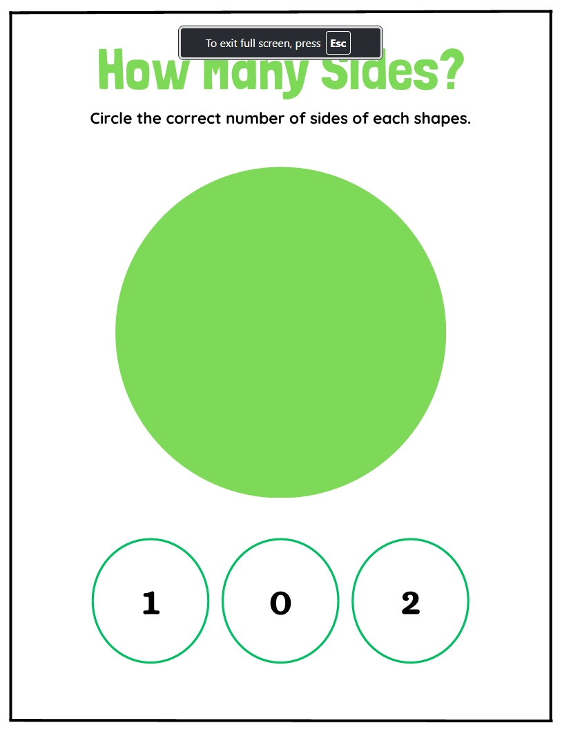 HOW MANY SIDES