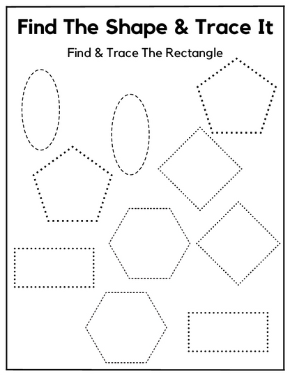 FIND THE SHAPE AND TRACE IT