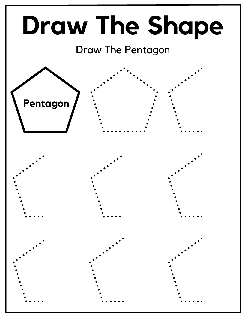 DRAW THE SHAPE